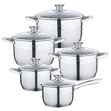 KLAUSBERG Набор кастрюль (10пр.) KB 7363