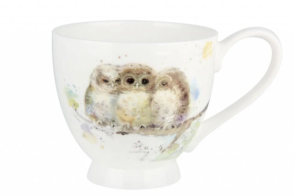 КОРАЛЛ Кружка 500 мл. Совята SX-DJ04