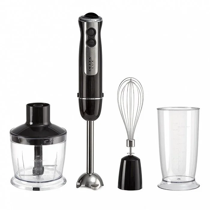 DELTA Блендер 1000W DE 7001 B черный