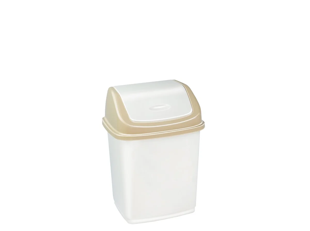 ЭЛЬФПЛАСТ Ведро для мусора 5,0 л. Ромашка 108 микс