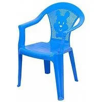 РОССПЛАСТ Кресло детское Малыш РП 211 голубой перламутр