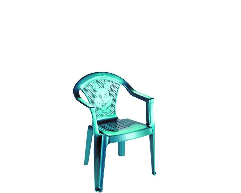 РОССПЛАСТ Кресло детское Малыш РП 211 бирюзовый перламутр