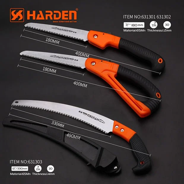 HARDEN Мини пила с изгибом 330мм 631303