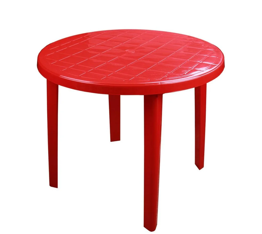 АЛЬТЕРНАТИВА Стол круглый М 2665 красный