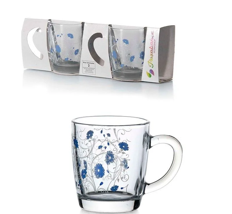 PASABAHCE Набор кружек (2шт.) 350 мл. BLUE SERENADE 55531 BD4