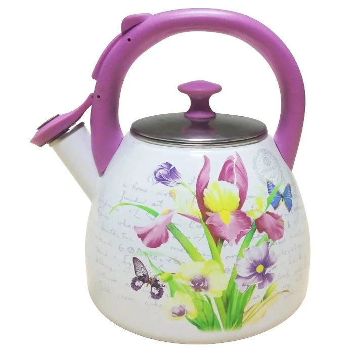 METALLONI Эмалированный чайник 3,0 л.Ирис ЕМ 30001/42