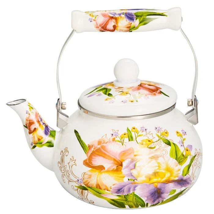 METALLONI Эмалированный чайник 2,5 л.Ирис EM 25X1/57