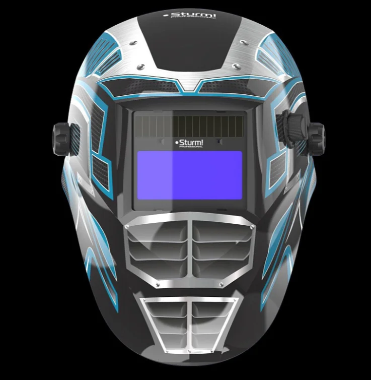 Sturm Маска сварщика "Хамелеон" 93x43мм,DIN 4/9-13, 1/10000сек,тест фильтра WH110R