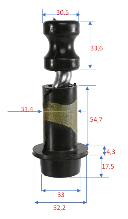 Sturm Винт рабочий в сборе со втулкой для WP9705DWI WP9705DWI-SCREW