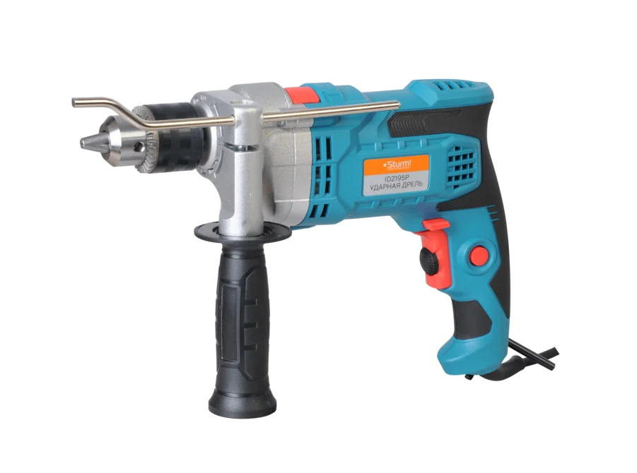 Sturm Дрель ударная "профи" 1000Вт, 2800об/мин, 47600уд/мин, 13мм, метал редукт ID2195P