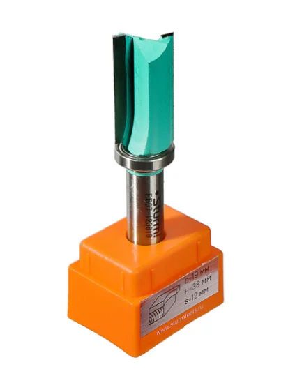 Sturm Фреза кромочная с верхним подшипником dxhxl 19x38x83 мм, хв.12 RB07-123819