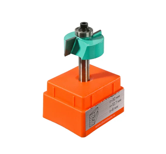 Sturm Фреза фальцевая с подшипником dxhxl 32x12,7x57 мм, хв.8 RB12-081332