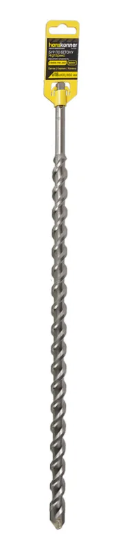 Hanskonner Бур SDS+ 18х460 HIGH SPEED плоский резец U спираль H9019-F18-460
