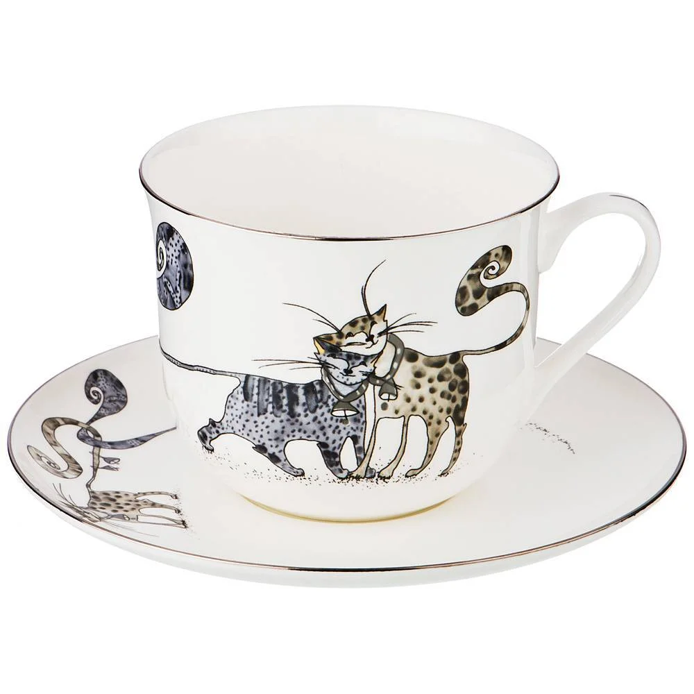 Lefard Чайная пара КОТИКИ 450 мл 86-2305