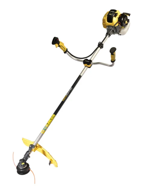 Hanskonner Бензотриммер 43 см3, 1,35 кВт/1,8 л.с, диск 80 зуб/леска/ранц.рем/эрг.рук HBT43F