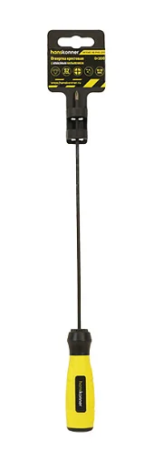 Hanskonner Отвертка крестовая 0x200 АЛМАЗН. НАКОНЕЧ, твердость 59 HRC, S2, HK1040-16-PH0-200