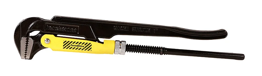 Hanskonner Ключ трубный рычажный 1", №1, 320мм, 90°, CrV сталь, закалённые губки, HK1045-03-P1