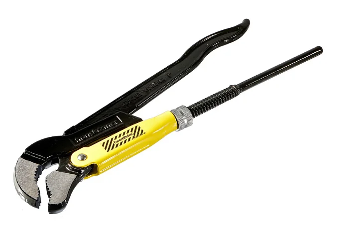 Hanskonner Ключ трубный рычажный 1", №1, 300мм, 45°, CrV сталь, закалённые губки, HK1045-04-P1