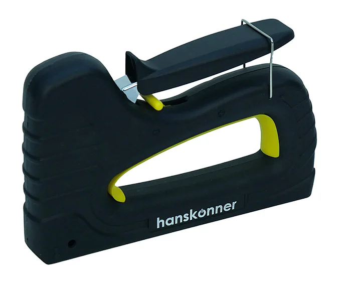 Hanskonner Степлер усиленный меб.,скобы 53(6-16мм),гвозди 300(15-16мм), рессорный, HK1071-01-08