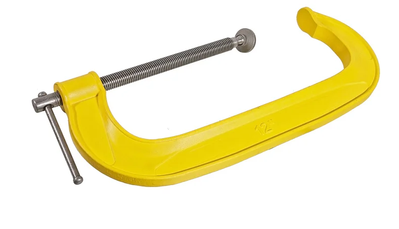 Hanskonner Струбцина G-образная, 300 мм / 12'', чугун, оксидированный винт, HK1078-01-300