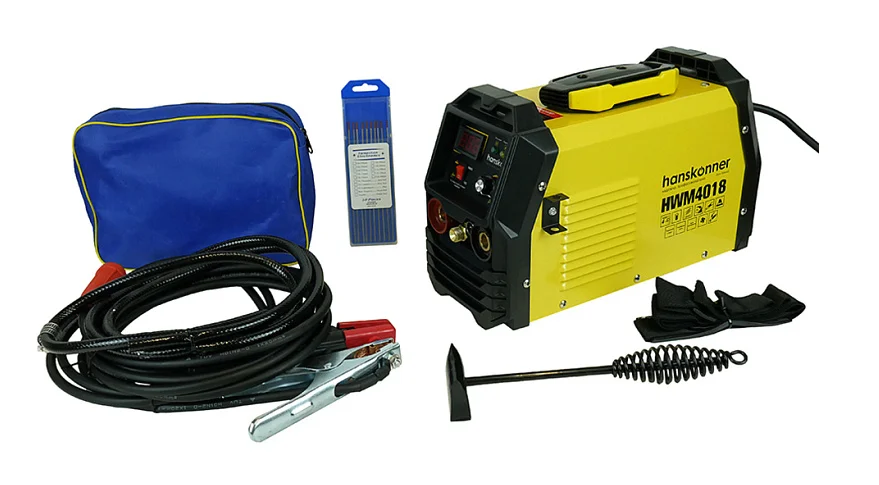 Hanskonner Сварочный аппарат TIG+MMA, 200 A, ПВ 60%, 160-250 В HWM4018