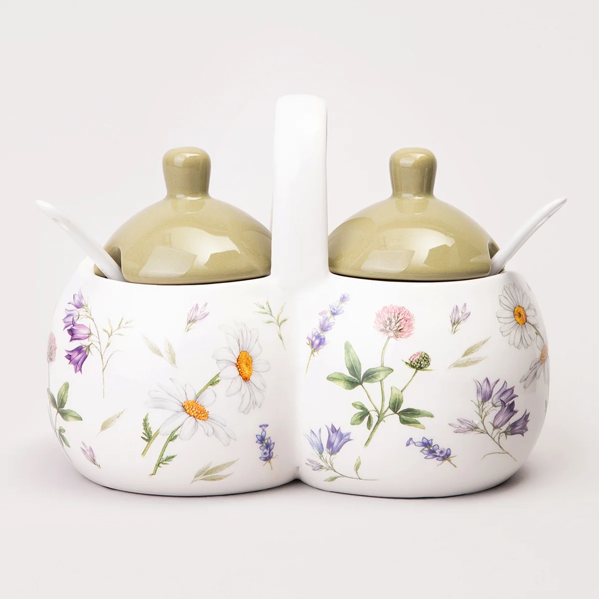 Lefard Банка 2 Секции Agness Flower Story 17*10*13 См / 2x240 Мл 358-2191