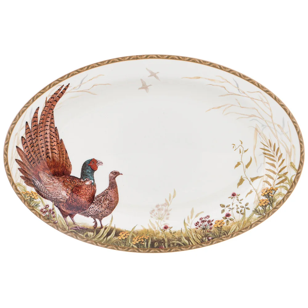 Lefard Блюдо Овальное Охота 26,5 См 415-2226