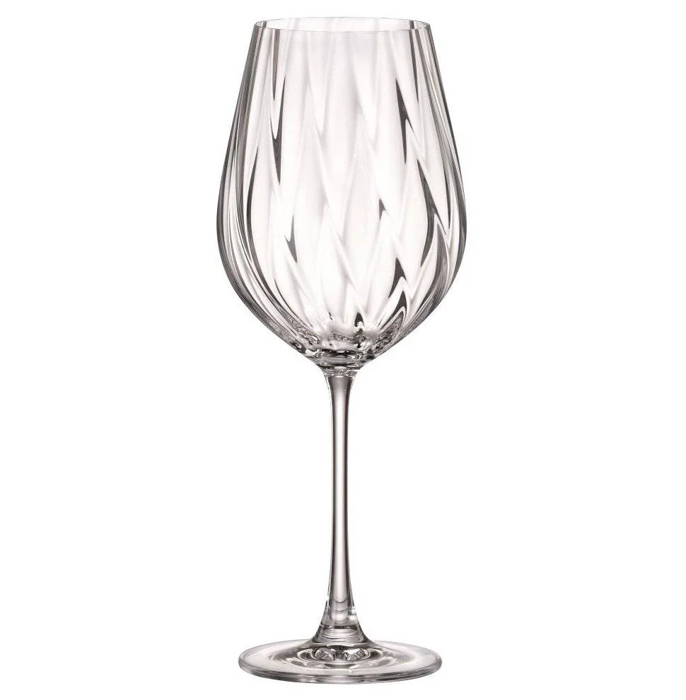 BOHEMIA Набор бокалов для красного вина CORA OPTIC, 650 мл (6 шт) 91L/1SJ70/0/00000/650-264