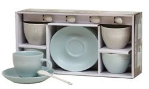 КОРАЛЛ Набор чайный 8 пр. с ложками 180мл Элитный вкус RS097/4655