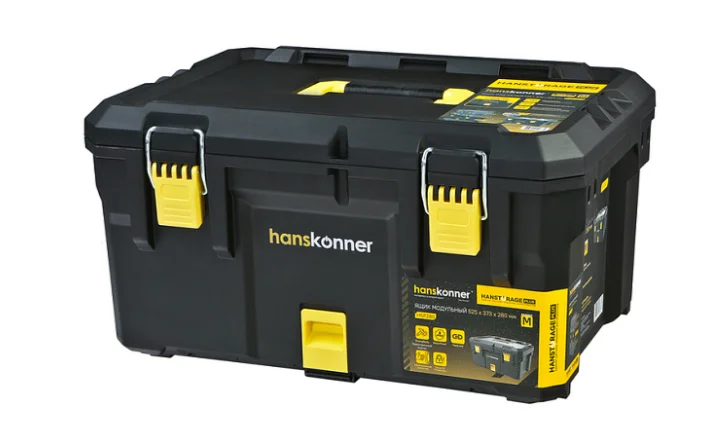 HANSTORAGE Ящик модульный размер M, система хранения PLUS, 525x373x280мм HSP280