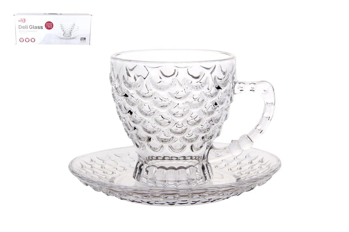 КОРАЛЛ Набор чайный 12 пр. 210мл. 8805