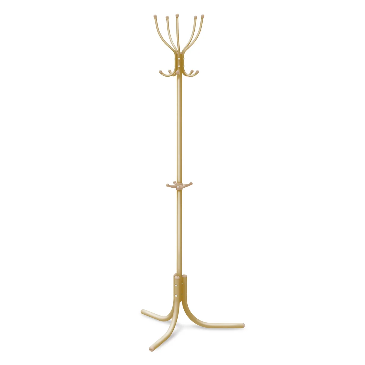 НИКА Вешалка напольная ВК5/З золотистый Комфорт 5