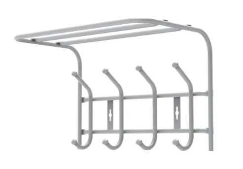 НИКА Вешалка настенная ВП4М/МС матовый серый