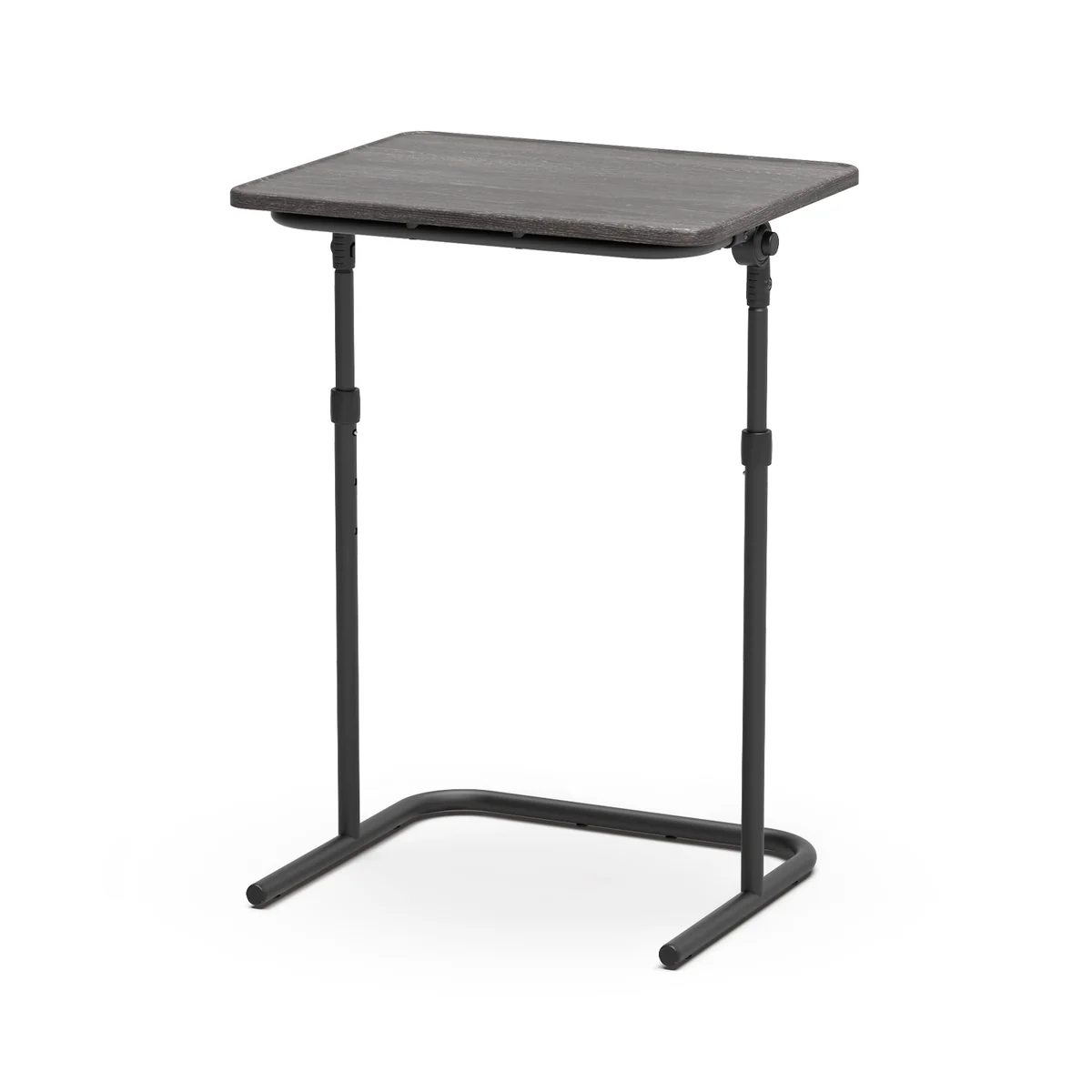 НИКА Столик приставной складной Haushalt HHST4/ДШ дуб шале/матовый черный