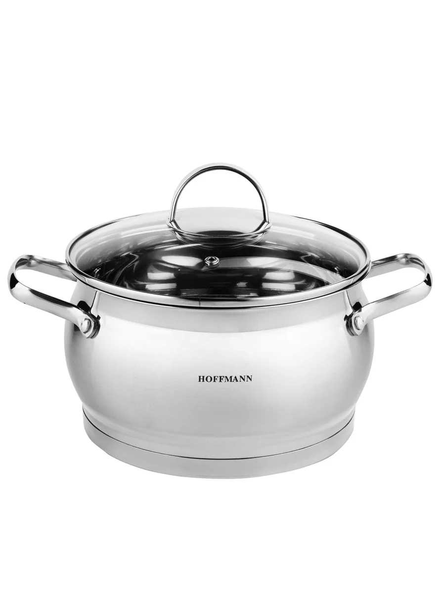 HOFFMANN Кастрюля со сливом 10,0л.28см. НМ 5870