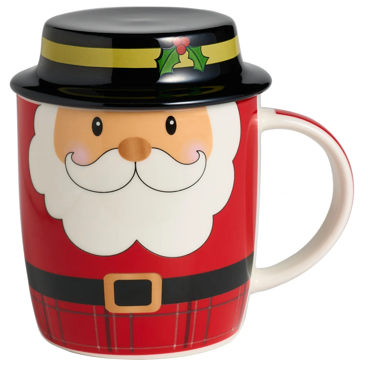 Lefard Кружка С Крышкой Санта 355 Мл 580-101