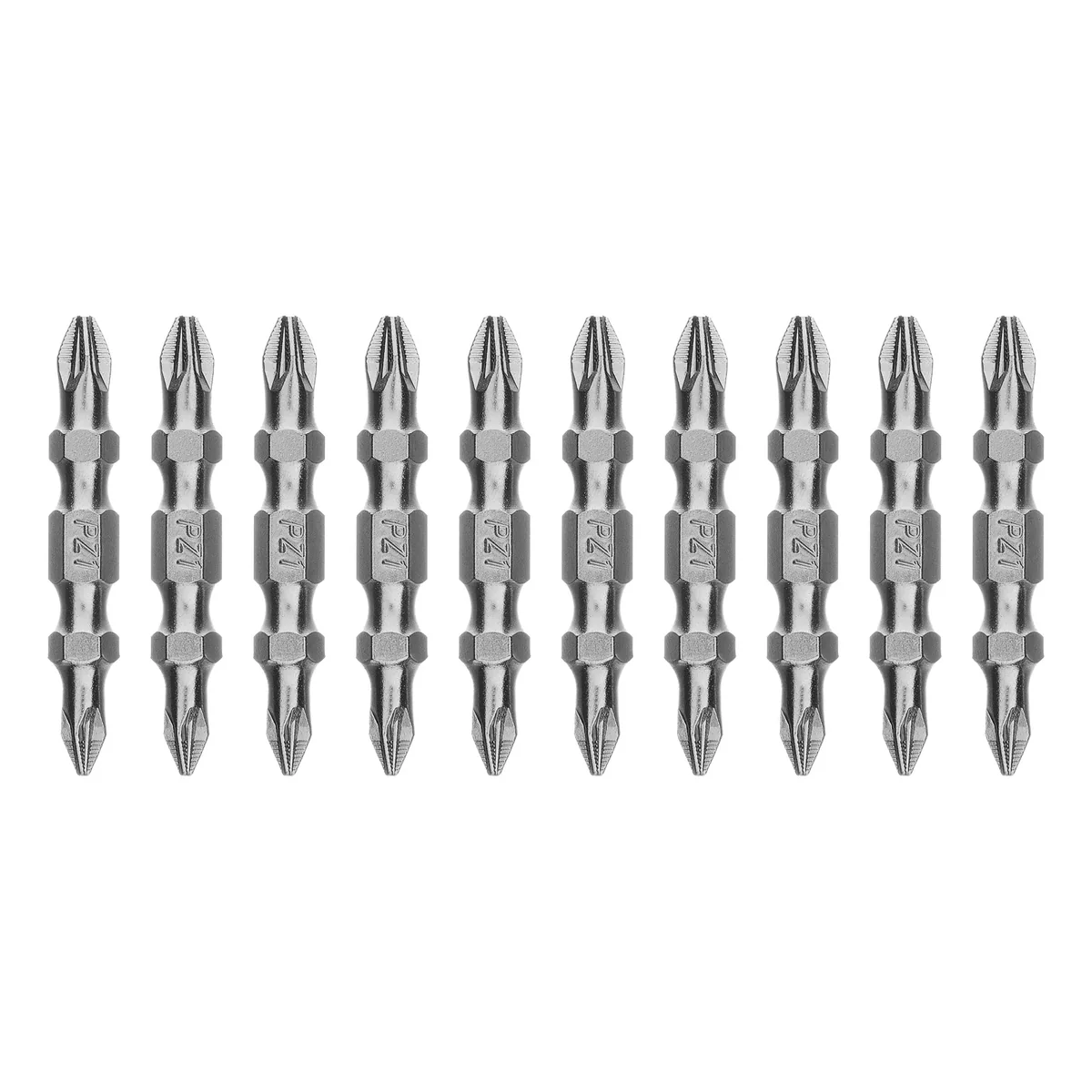 Gross Бита двухстор., PZ2-PZ1х45мм, сталь S2, 10шт. 112010