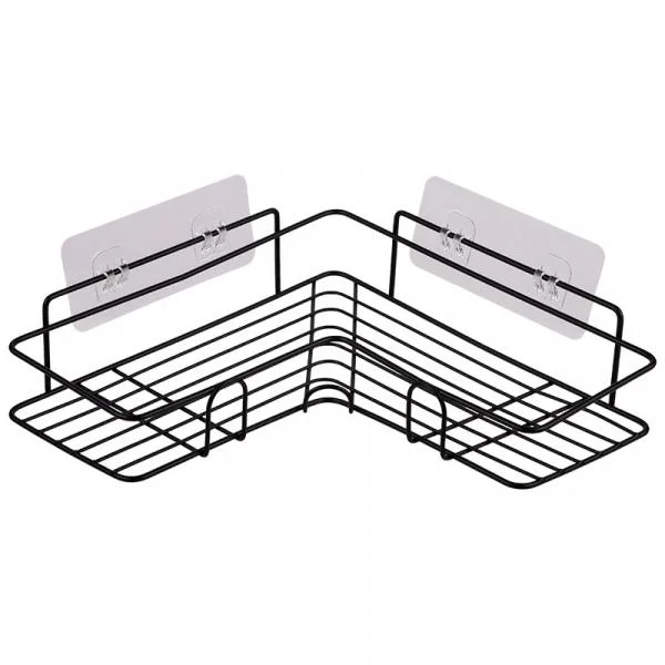 Mallony Полка подвесная угловая GRAPHITE, 26*26*4,5 см 109750-SK