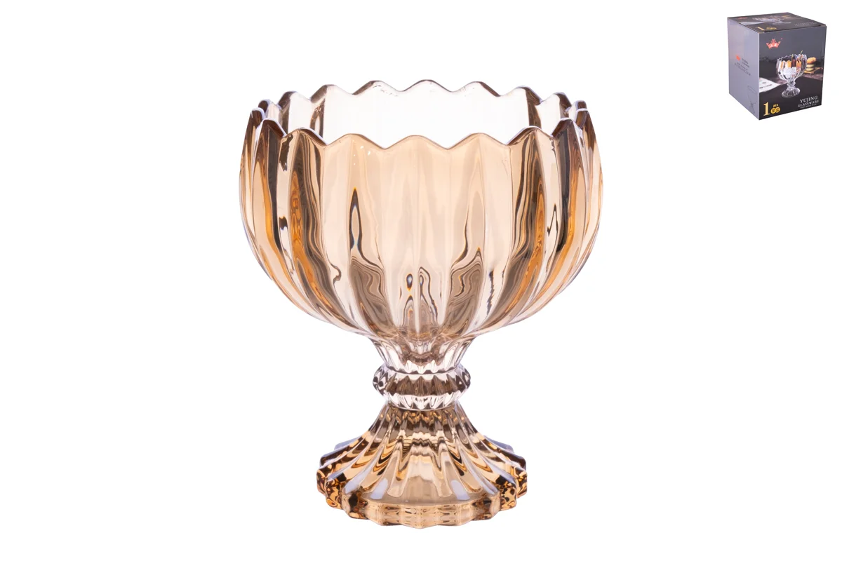 КОРАЛЛ Ваза сервировочная 670мл Аmber 7780