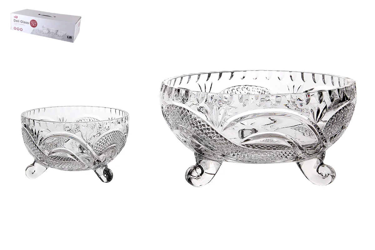 КОРАЛЛ Набор сервировочный ваз 7 пр. 840мл/190мл 8278