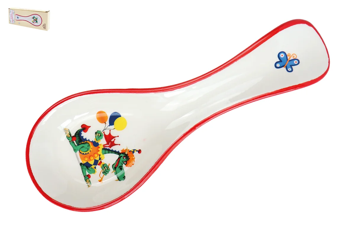 КОРАЛЛ Подставка под ложку Дракон с шарами ZF1121-54