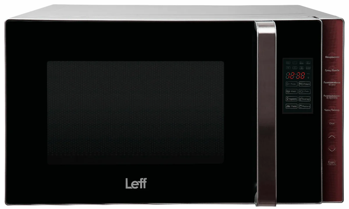 LEFF Микроволновая печь 23L GRILL SILV 23MD803SG 800W