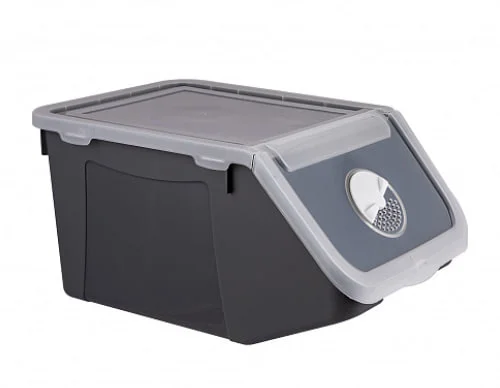 ПОЛИМЕРБЫТ Контейнер для овощей 9 л. 82525 серый