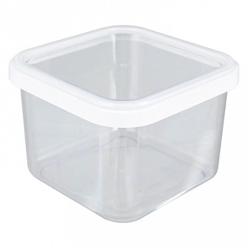 DELTA Банка для сыпучих продуктов 0,6 л CUBBO SCANDI 4326608 белая