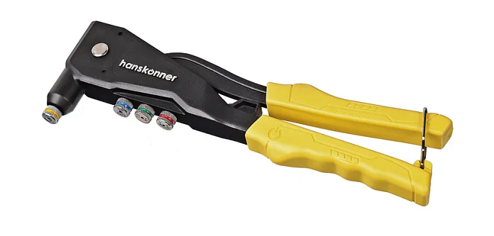 Hanskonner Заклепочник УСИЛЕННЫЙ 265мм, закл:2,4/3,2/4,0/4,8мм, HK1070-01-265