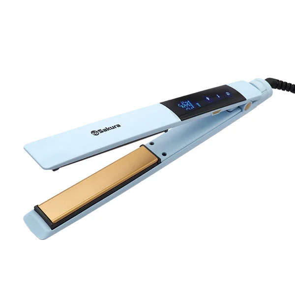 Sakura Выпрямитель для волос SA-4524BL 50Вт керам LED сенсорн рег темп