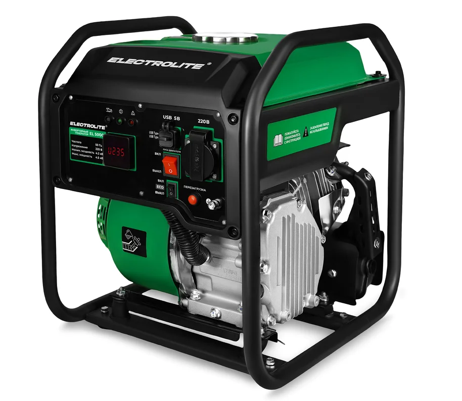 ELECTROLITE Генератор бенз. инверторный EL 5000i