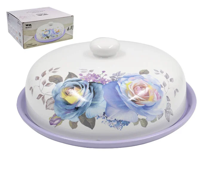 Lavenir Блюдо для блинов Сиреневый букет HC620-P85