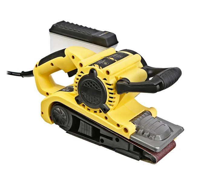 Hanskonner Ленточная шлифмашина 1200Вт, 76х533мм, 4м кабель, УЗКИЙ РОЛИК, СТРУБЦИНЫ HBS8512