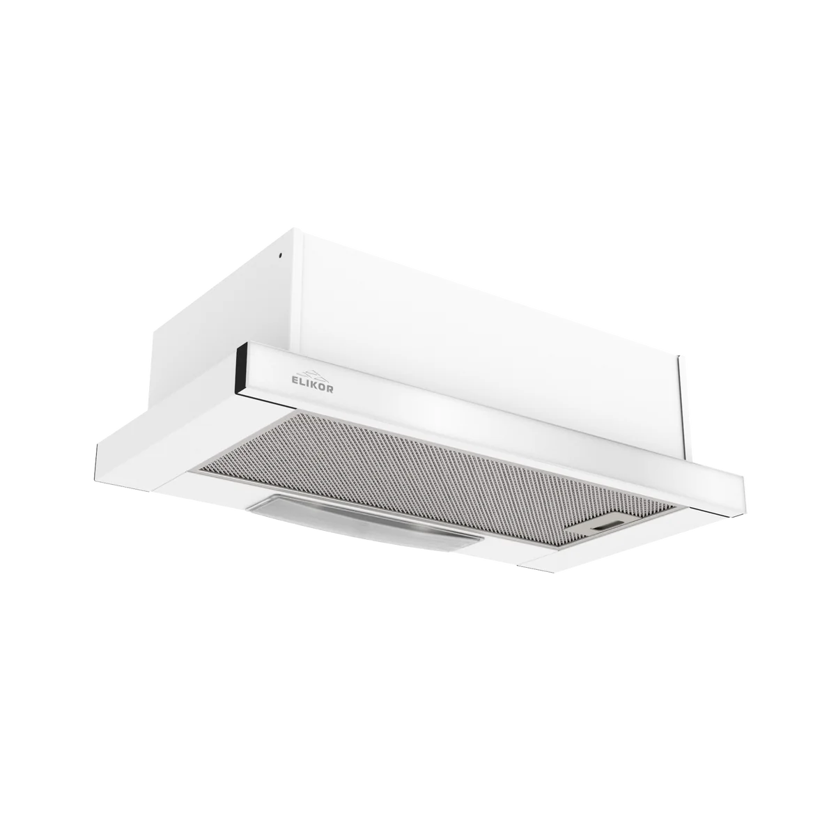 ELIKOR Кухонная вытяжка Интегра GLASS 60П-400-В2Л белый/стекло белое